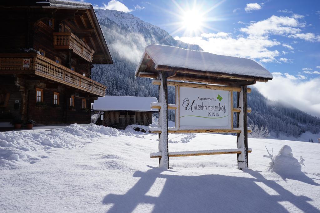 Unterhabererhof Apartman Santa Maddalena in Casies Kültér fotó