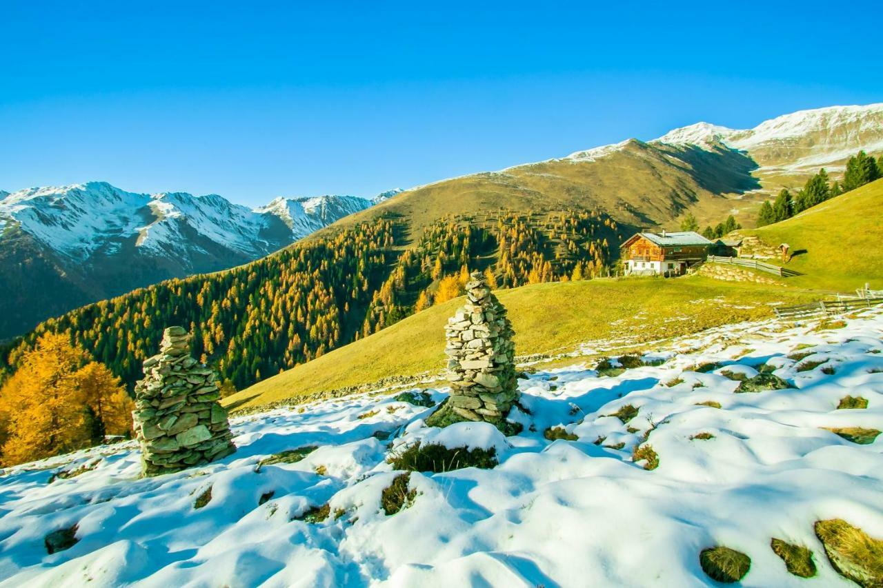 Unterhabererhof Apartman Santa Maddalena in Casies Kültér fotó